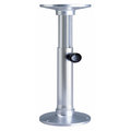 Garelick Garelick 75425 Adjustable Table Base w Sealed, Gas-Powered Rise & Ribbed Stanchion Post-14.5"-29.5" 75425